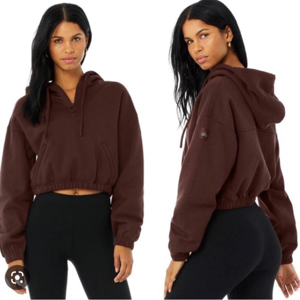 Alo stadium zip up jacket